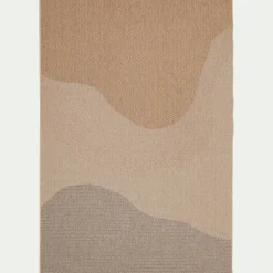Tapis Exterieur|Tapis D'Extérieur*alinea Tapis intérieur et extérieur à motifs abstraits 120x170cm - Beige