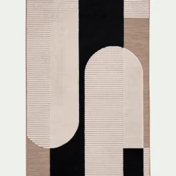 Tapis Exterieur|Tapis D'Extérieur*alinea Tapis intérieur et extérieur à motifs géométriques - 120x170cm Beige