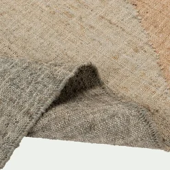 Tapis En Jute|Tapis De Salon*alinea Tapis tissé en jute et coton à motifs - 160x230cm Beige