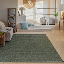 Tapis Exterieur|Tapis D'Extérieur*alinea Tapis tissé intérieur extérieur 200x280cm - Vert