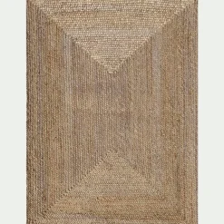 Tapis En Jute|Tapis Uni*alinea Tapis tressé en jute - 200x290cm Naturel