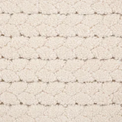 Tapis Uni|Tapis De Salon*alinea Tapis tressé 120x170cm - écru Blanc