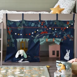 Matelas Enfant|Tipi*alinea Tente de lit enfant à motifs sous-bois - Bleu