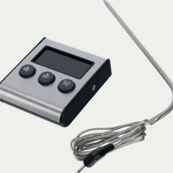 Ustensile Pour Pâtisserie|Accessoire De Cuisson*alinea Thermomètre digital à sonde en inox - Argenté