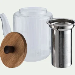 Vaisselle Petit Déjeuner|Cafetière Et Théière*alinea Théière avec infuseur en verre 1,5L - Transparent