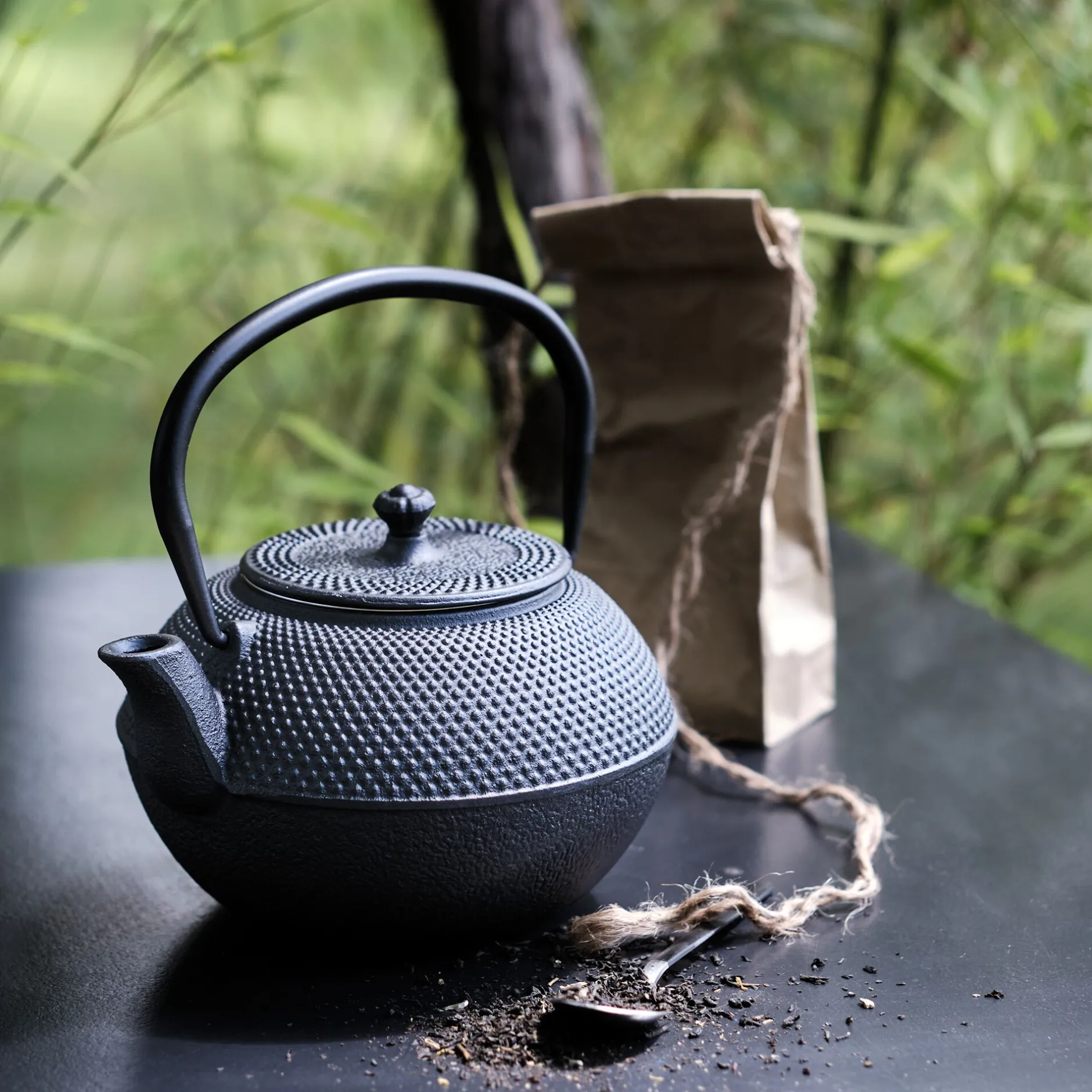 Vaisselle Petit Déjeuner|Cafetière Et Théière*alinea Théière en fonte - 1,20L Noir
