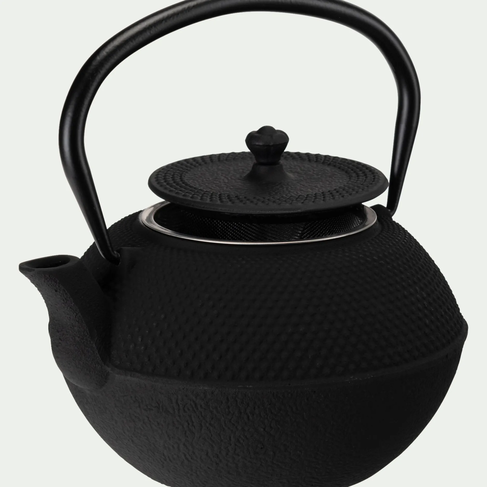 Vaisselle Petit Déjeuner|Cafetière Et Théière*alinea Théière en fonte - 1,20L Noir