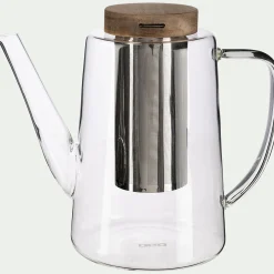 Vaisselle Petit Déjeuner|Cafetière Et Théière*alinea Théière infuseur en verre 1,2L - Transparent