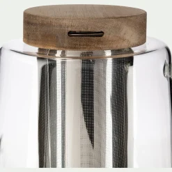 Vaisselle Petit Déjeuner|Cafetière Et Théière*alinea Théière infuseur en verre 1,2L - Transparent