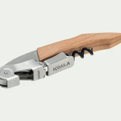 Accessoire Vin*alinea Tire-bouchon à double levier en inox - naturel