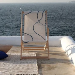 Chilienne*alinea Toile de chilienne motif cordage en tissu - Blanc