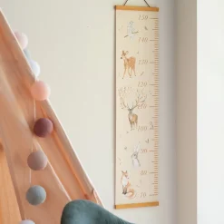 Matelas Enfant|Déco Murale*alinea Toise murale motifs forêt - Beige