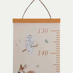 Matelas Enfant|Déco Murale*alinea Toise murale motifs forêt - Beige