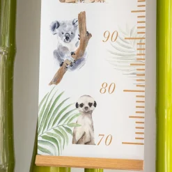 Matelas Enfant|Déco Murale*alinea Toise murale motifs savane - clair Vert