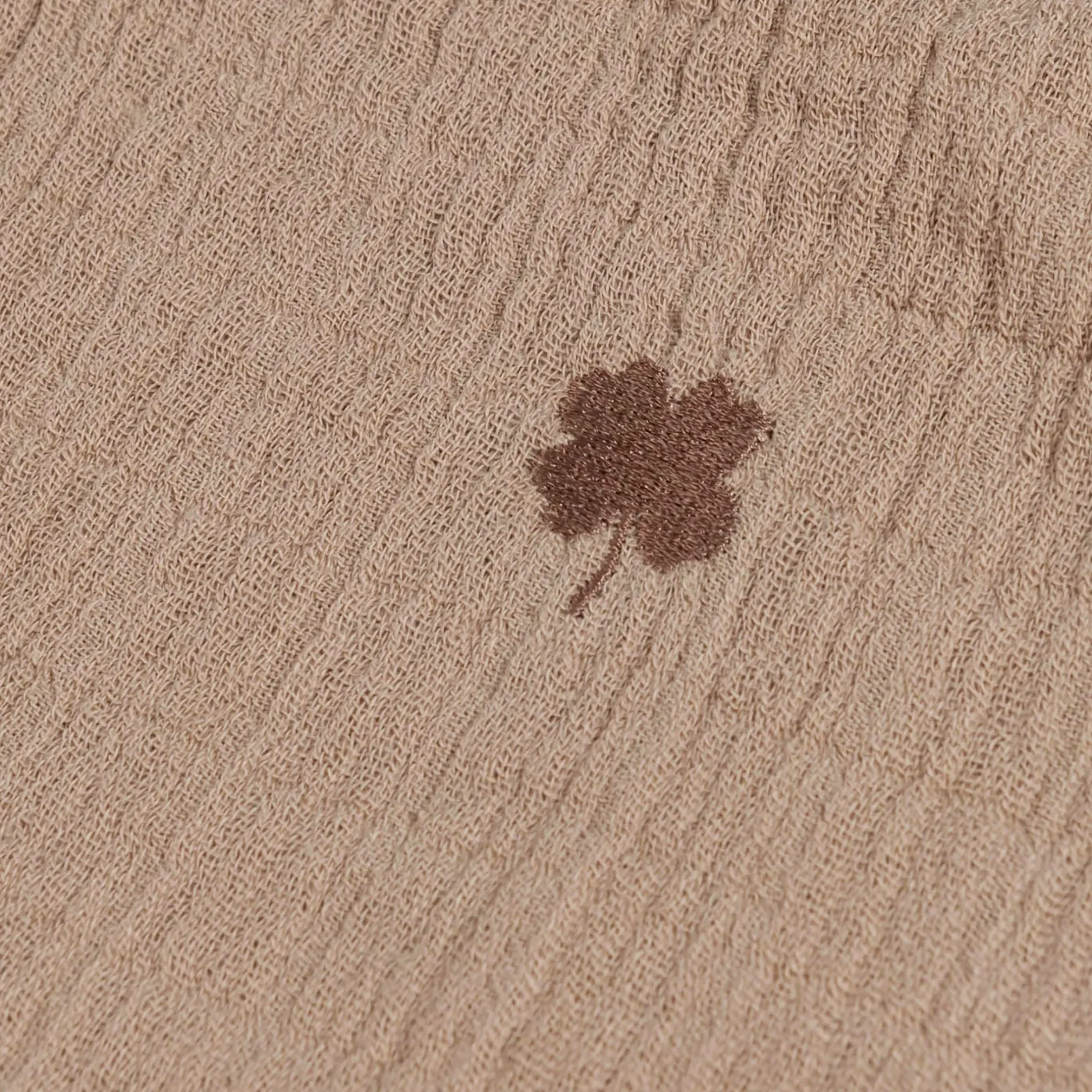 Bureau Enfant|Linge Pour Bébé*alinea Tour de lit en gaze de coton bio 180x40cm - noisette Marron