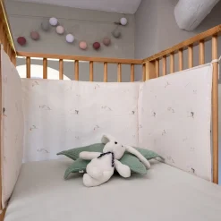 Bureau Enfant|Linge Pour Bébé*alinea Tour de lit motif cigognes 40x180cm - Blanc