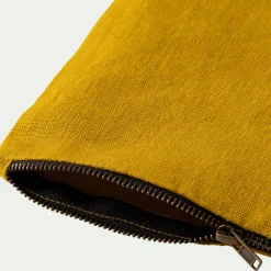 Cosmétique|Accessoire De Salle De Bain*alinea Trousse de toilette en lin - argan Jaune