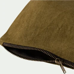 Cosmétique|Accessoire De Salle De Bain*alinea Trousse de toilette en lin - mousse Vert