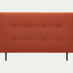 Tête De Lit*alinea Tête de lit capitonnée en tissu L182cm - terracotta Rouge