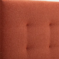 Tête De Lit*alinea Tête de lit capitonnée en tissu L182cm - terracotta Rouge
