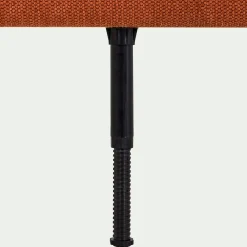 Tête De Lit*alinea Tête de lit capitonnée en tissu L182cm - terracotta Rouge