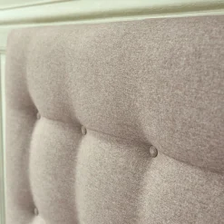 Tête De Lit*alinea Tête de lit capitonnée en tissu L160cm - Beige