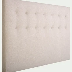 Tête De Lit*alinea Tête de lit capitonnée en tissu L160cm - Beige