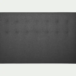 Tête De Lit*alinea Tête de lit capitonnée en tissu L140cm - couture Gris