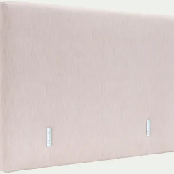 Tête De Lit*alinea Tête de lit dosseret tapissier en tissu épais 140cm - écru Beige