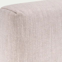 Tête De Lit*alinea Tête de lit dosseret tapissier en tissu épais 140cm - écru Beige
