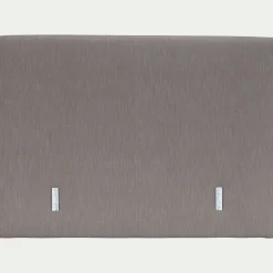 Tête De Lit*alinea Tête de lit dosseret tapissier en tissu épais 160cm - granite Gris