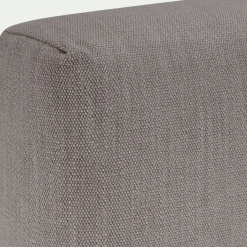 Tête De Lit*alinea Tête de lit dosseret tapissier en tissu épais 160cm - granite Gris