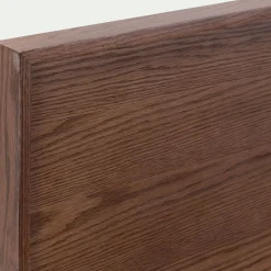 Tête De Lit*alinea Tête de lit en chêne massif L168cm - Bois foncé