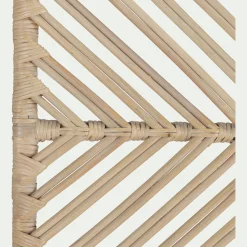 Tête De Lit*alinea Tête de lit en rotin et acier - L150cm Naturel