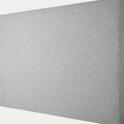 Tête De Lit*alinea Tête de lit en tissu lisse L160cm - perle Gris