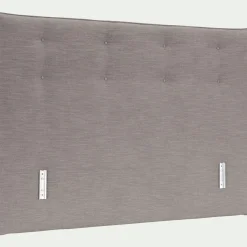 Tête De Lit*alinea Tête de lit en tissu texturé 160cm - granite Gris