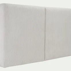 Tête De Lit*alinea Tête de lit en velours côtelé 190cm - Beige