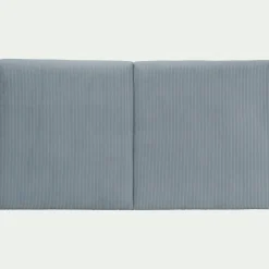 Tête De Lit*alinea Tête de lit en velours côtelé 190cm - niolon Bleu