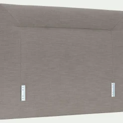 Tête De Lit*alinea Tête de lit matelassée en tissu 160cm - granite Gris