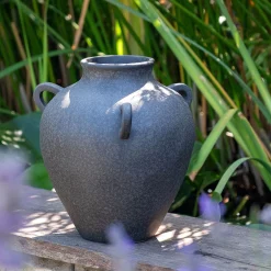 Vase*alinea Vase amphore en faïence H27cm - Noir