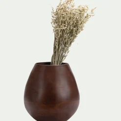 Vase*alinea Vase boule en céramique H23cm - Marron