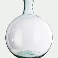 Vase*alinea Vase boule en verre recyclé - D32xH45cm Transparent