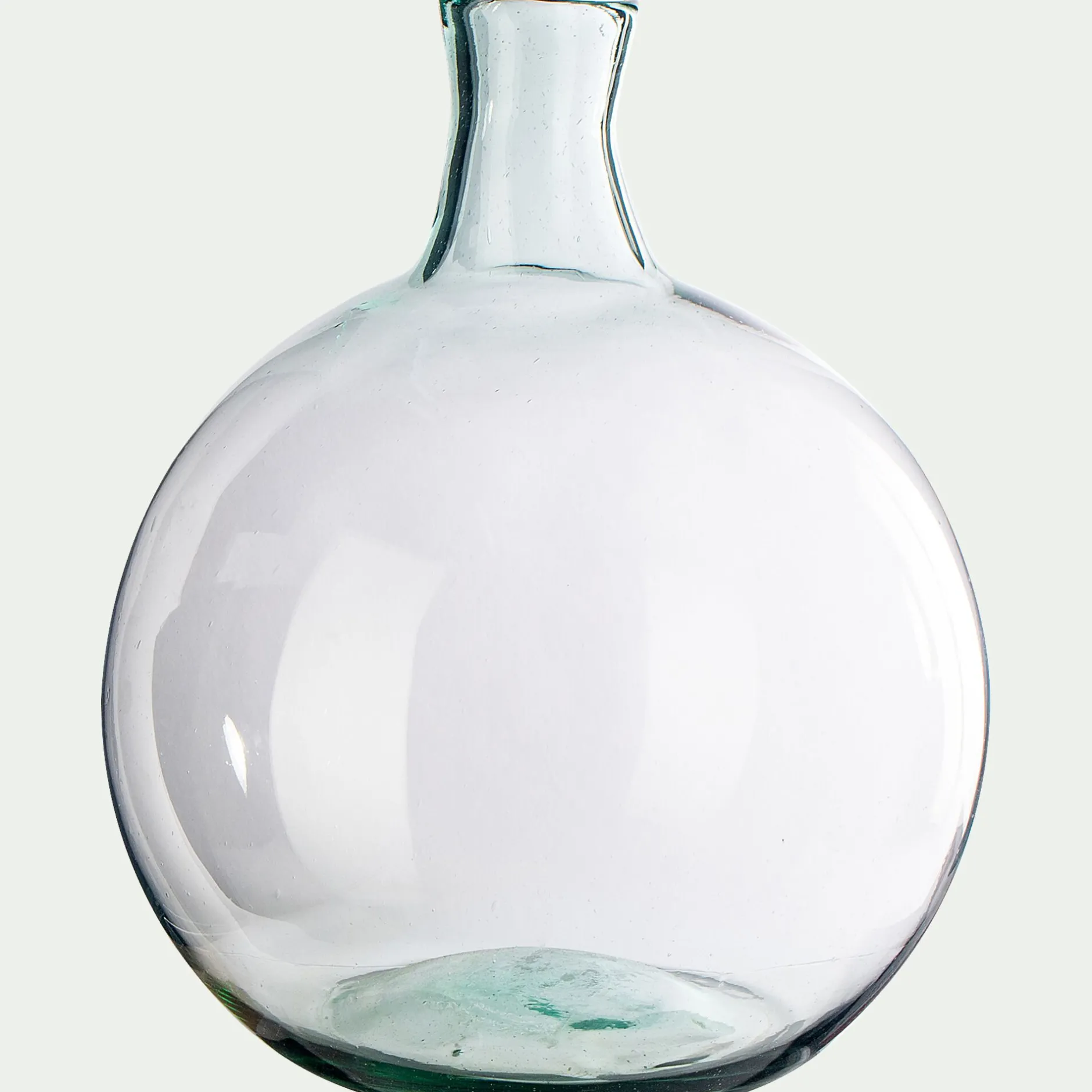 Vase*alinea Vase boule en verre recyclé - D32xH45cm Transparent