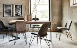 Vase*alinea Vase bouteille en polystone effet béton H24cm - clair Gris