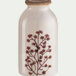 Vase*alinea Vase classique en céramique H15,3cm - Blanc