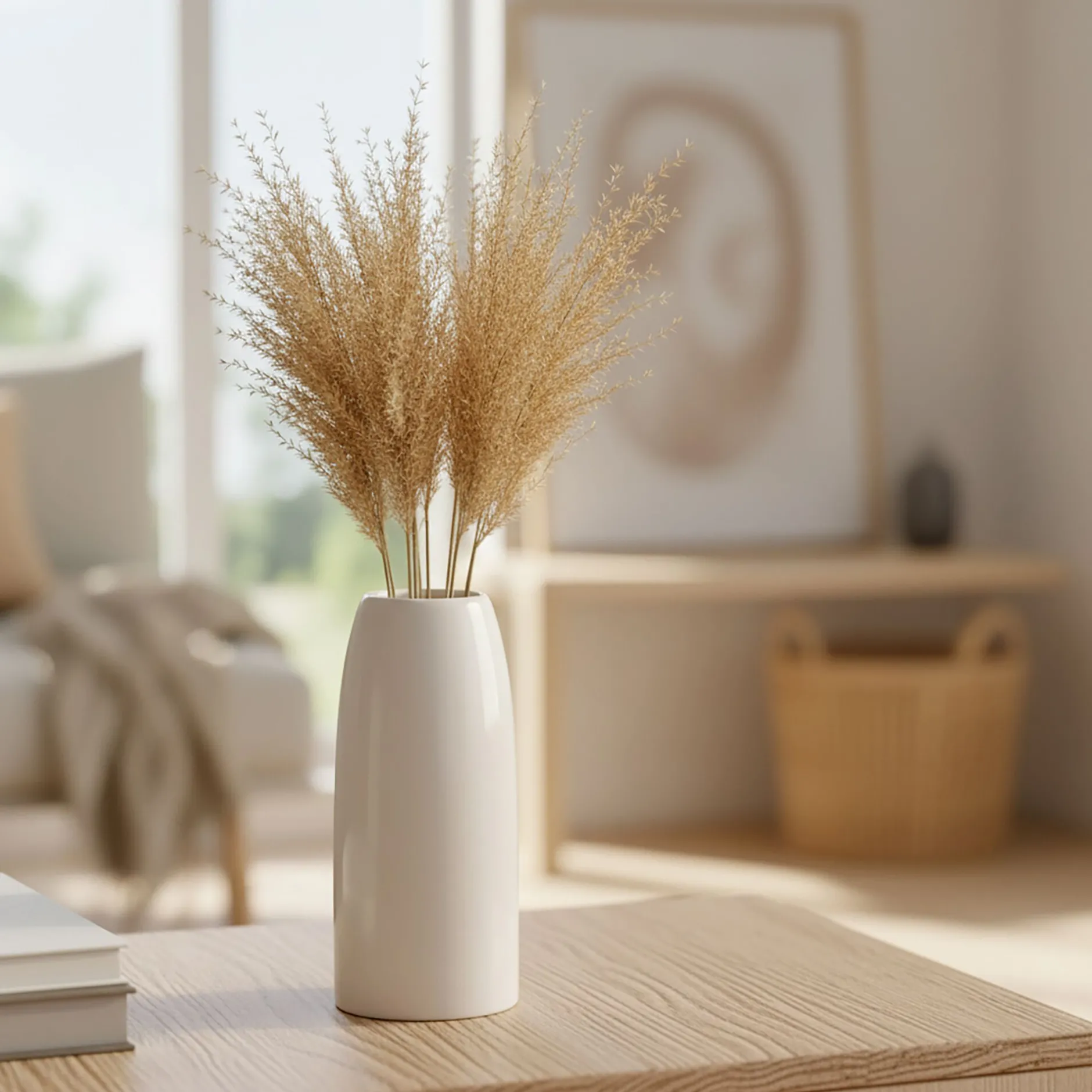 Vase*alinea Vase classique en grès - Blanc