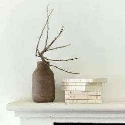 Vase*alinea Vase classique en grès H24cm - Marron