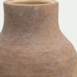 Vase*alinea Vase classique en grès H24cm - Marron