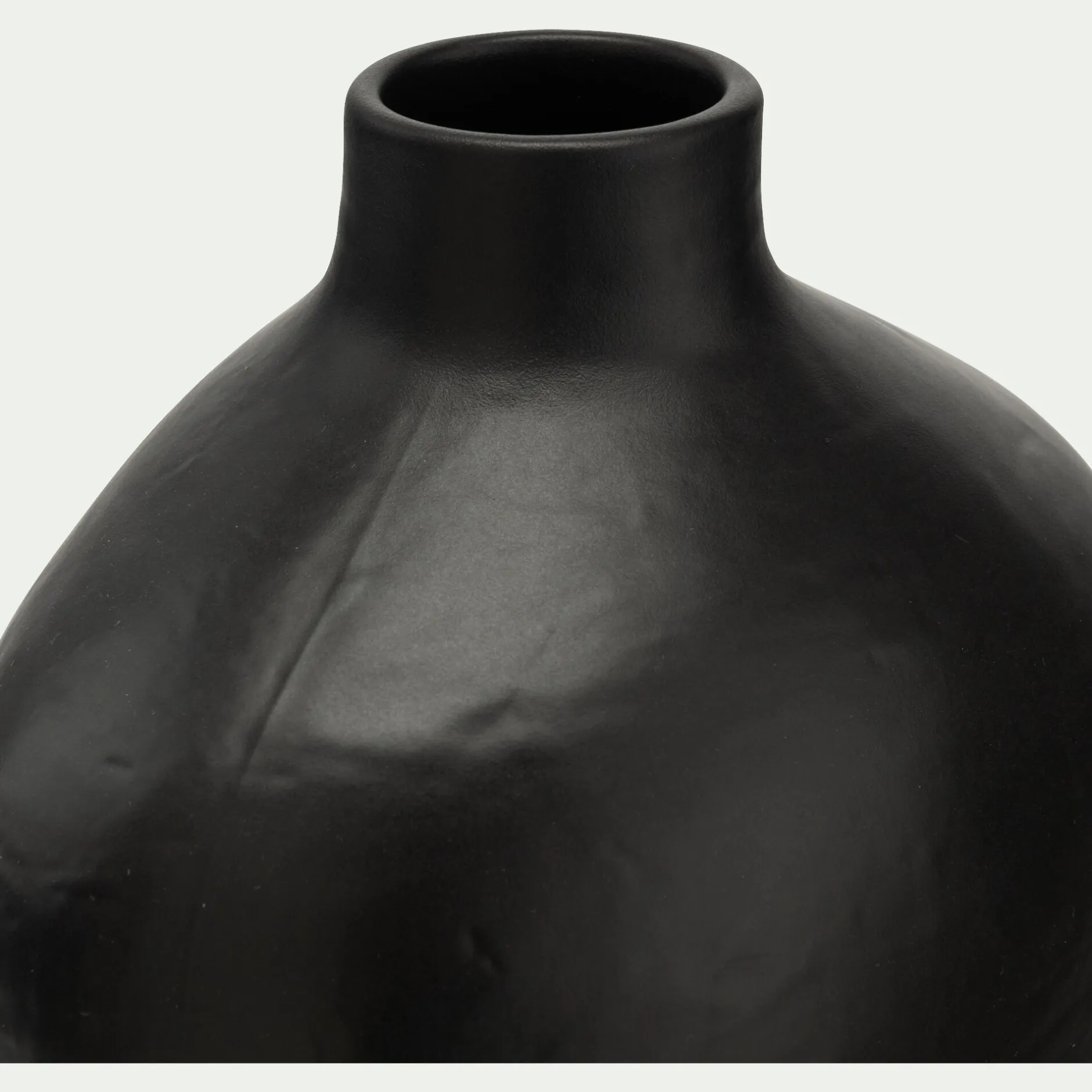 Vase*alinea Vase classique en grès H30cm - Noir