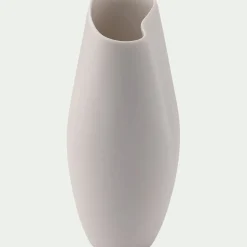 Vase*alinea Vase contemporain en céramique H21cm - Blanc